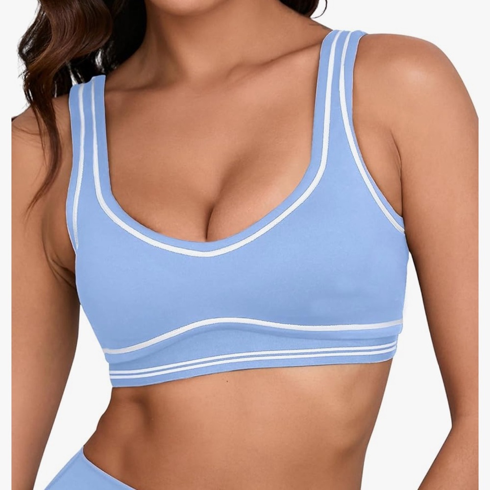 Women's Blue Sports Bra